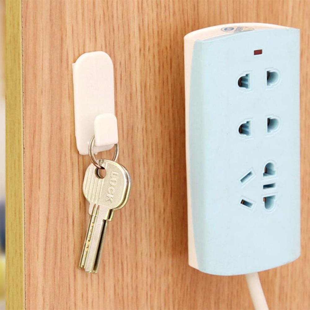 4pcs Sticky Hook Set, Remote Control Holder, Wall Mount Hook Hanger, Self Adhesive Key Organizer 4pcs Sticky Hook Set, Remote Control Holder, Wall Mount Hook Hanger, Self Adhesive Key Organizer